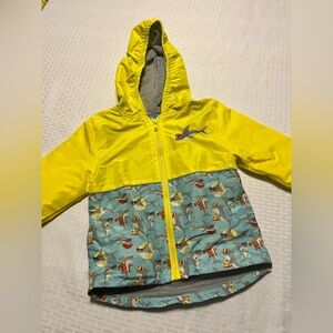 Lily & Dan toddler 3T lightweight rain jacket